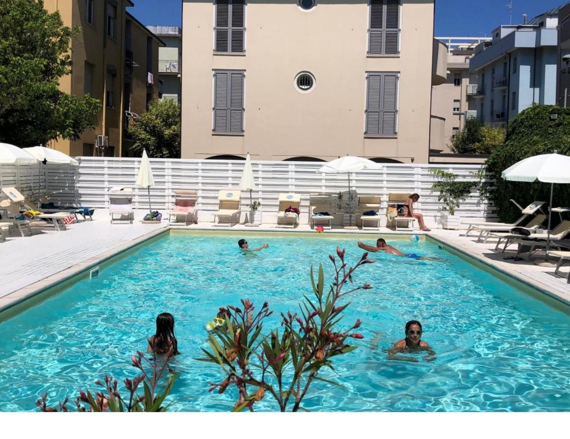 Hotel Villa Del Parco 리미니 외부 사진